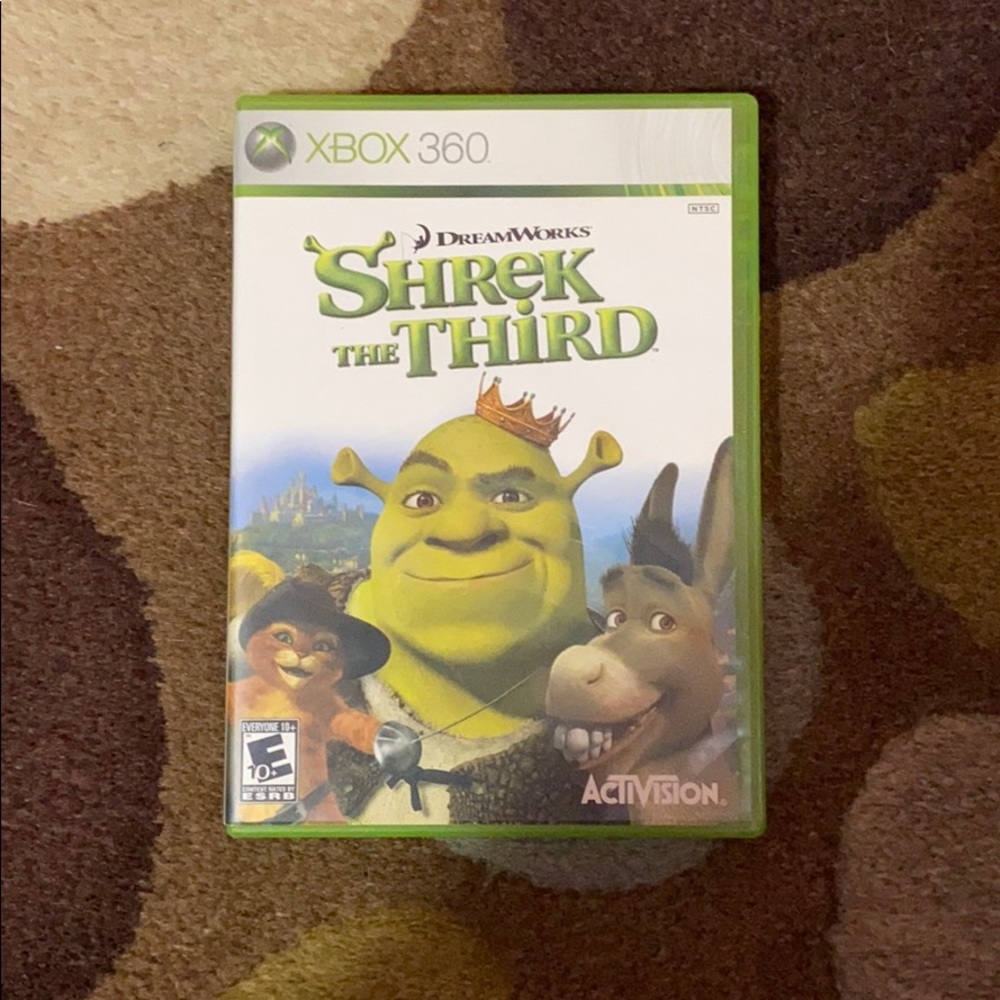 Xbox 360 game Shrek the Third
